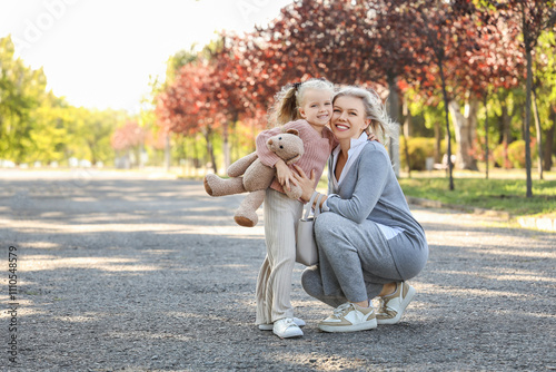 Happy mother and daughter h...