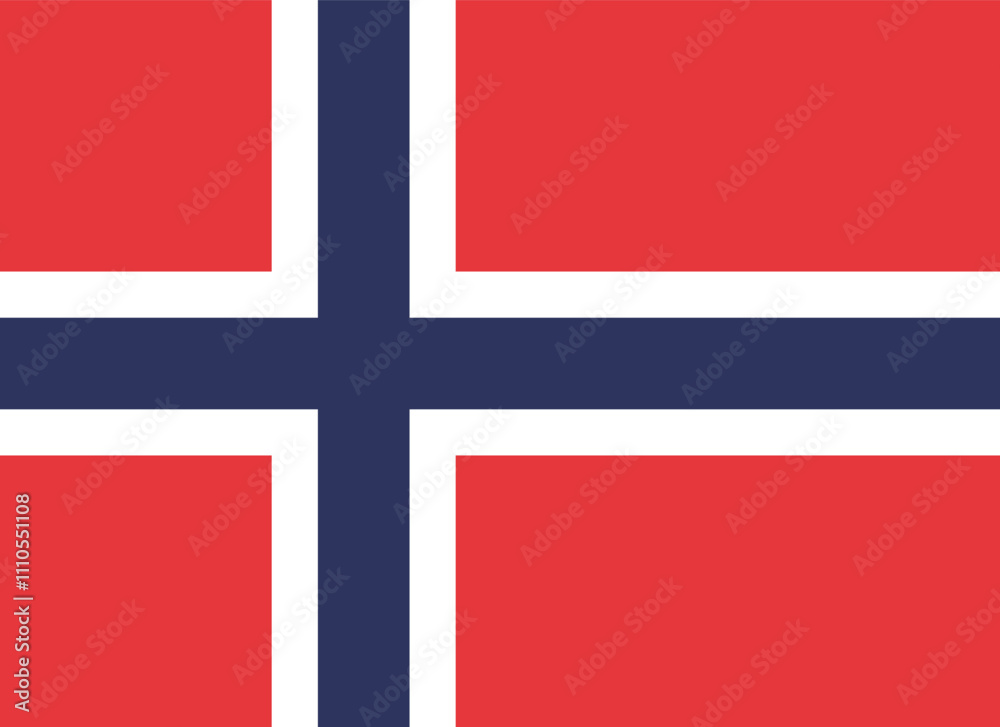 ノルウェー王国の国旗 ノルウェー王国の国旗