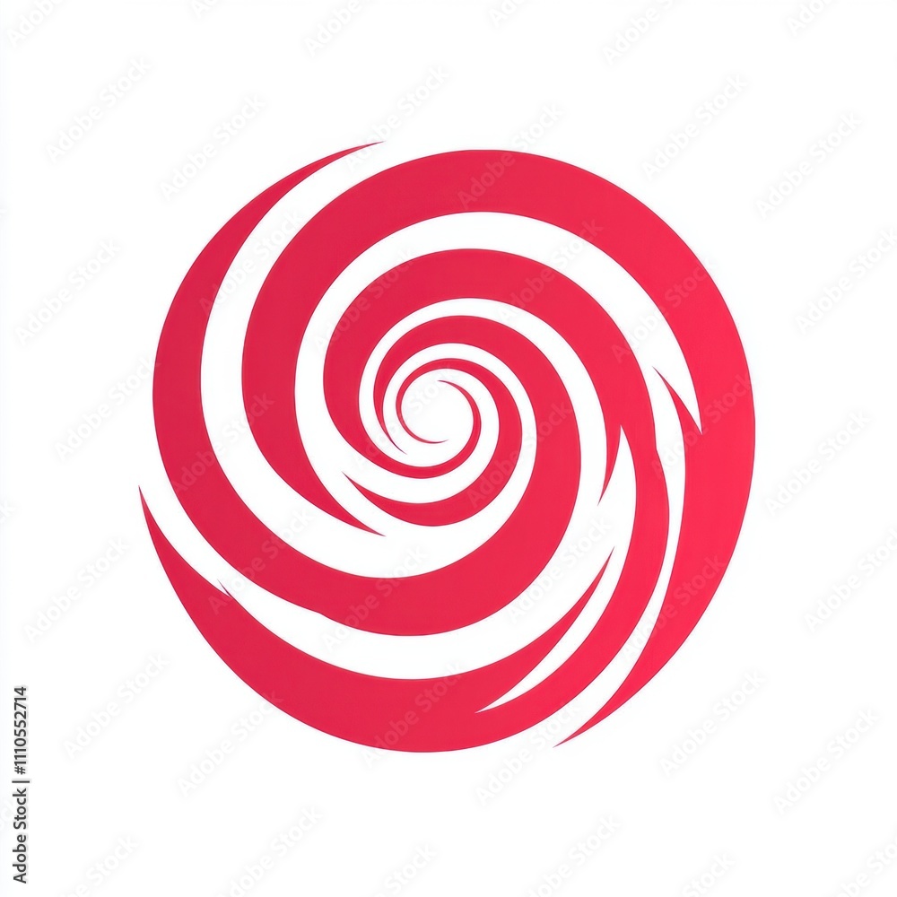 Vibrant Red and White Swirl Design Symbolizing Energy and Movement, Perfect for Abstract Art, Backgrounds, or Branding Projects Vibrant Red and White Swirl Design Symbolizing Energy and Movement, Perfect for Abstract Art, Backgrounds, or Branding Projects