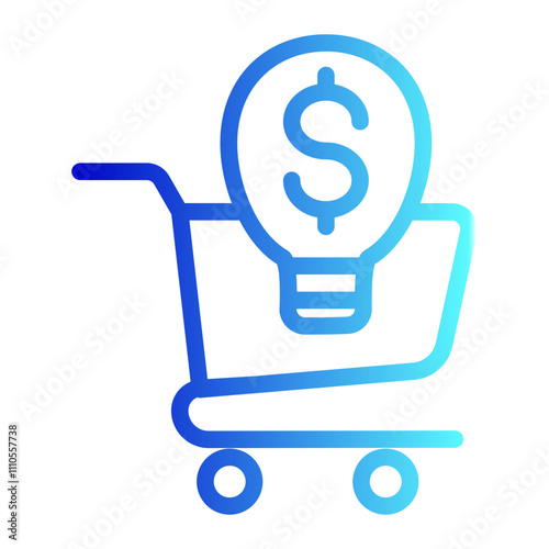 ecommerce solutions icon. Trendy flat vector ecommerce solutions icon on white background from general collection, vector illustration can be use for web and mobile