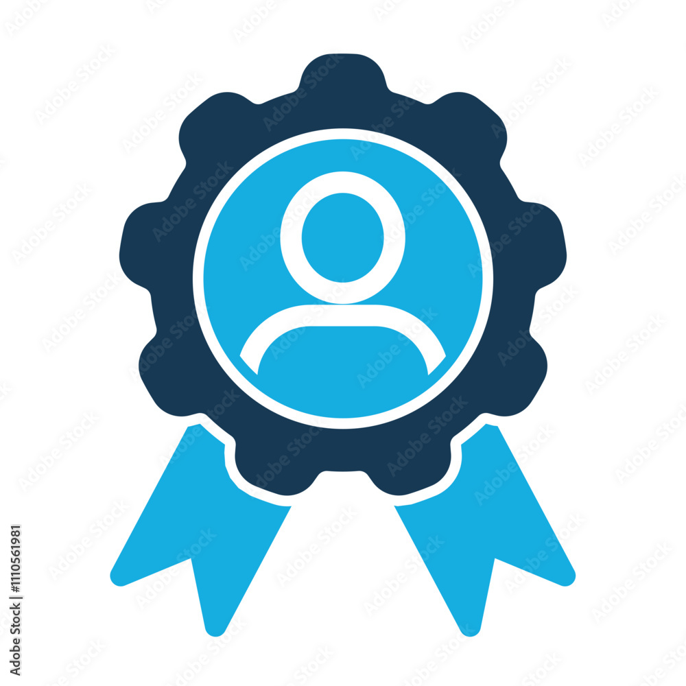 customer loyalty or retention icon with badge. concept of positive testimonial for great effective business. flat style trend modern membership logotype graphic design web element isolated on white customer loyalty or retention icon with badge. concept of positive testimonial for great effective business. flat style trend modern membership logotype graphic design web element isolated on white