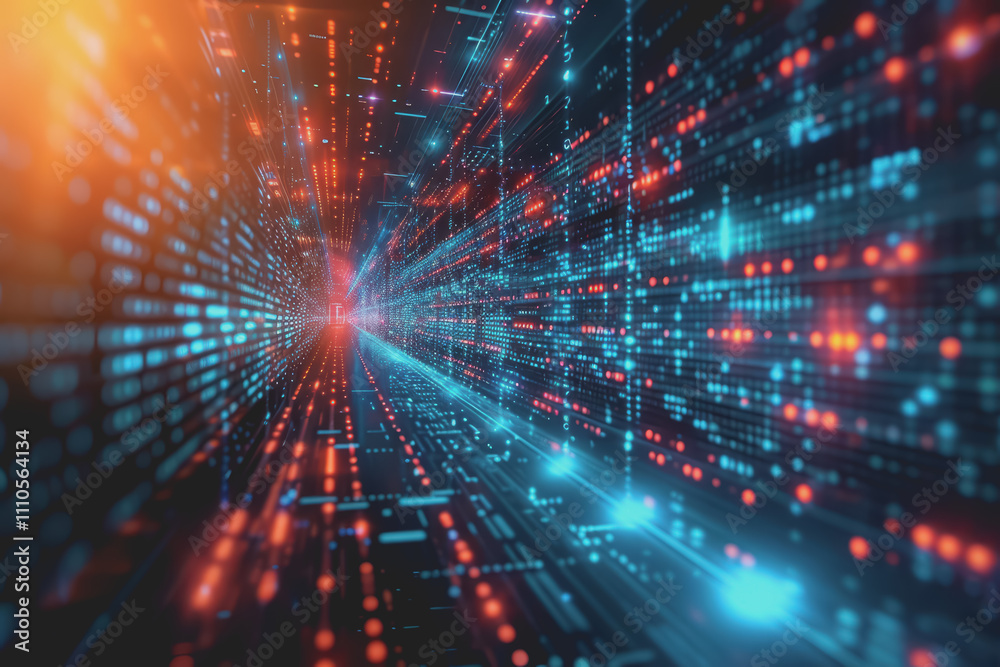 Abstract images based on digital technology AI, data, sound, and graphics. Abstract images based on digital technology AI, data, sound, and graphics.