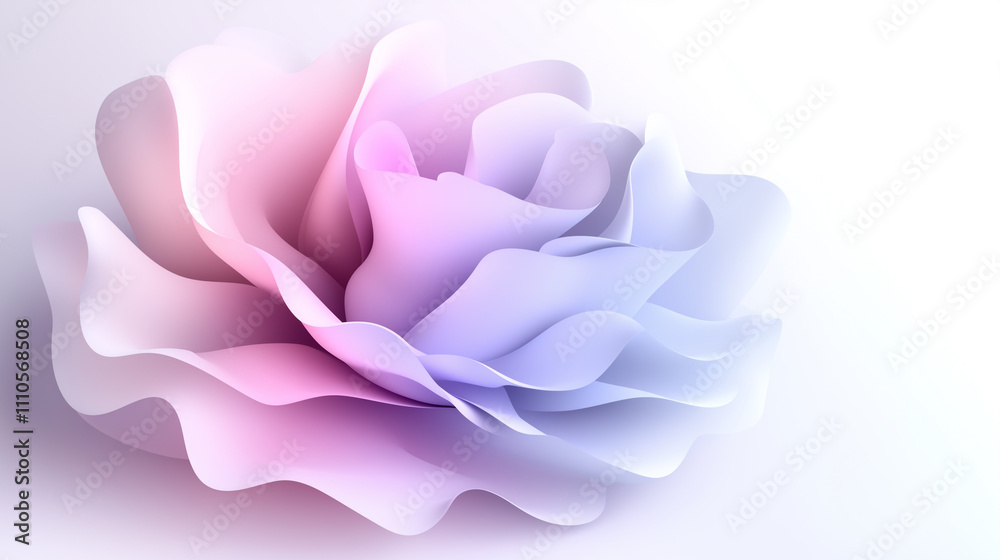 white flower in pink and blue background white flower in pink and blue background