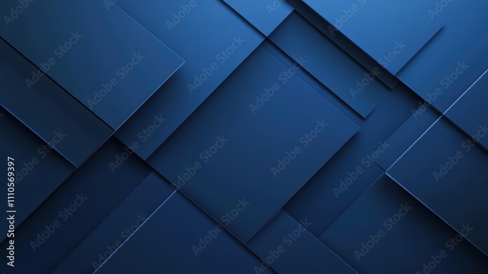 Dynamic Layers of Blue in Geometric Harmony Dynamic Layers of Blue in Geometric Harmony