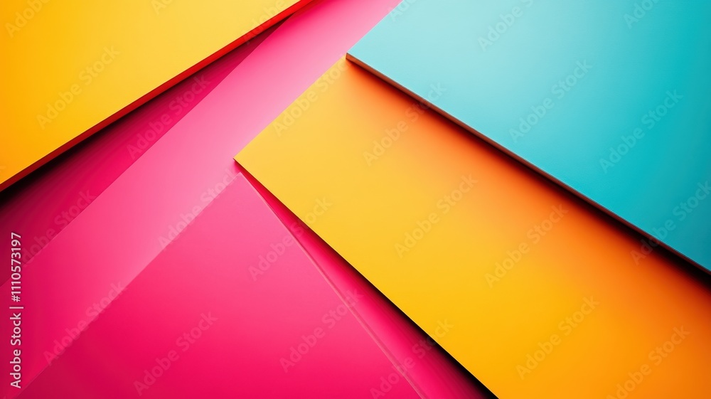 Vibrant Geometric Shapes Create Dynamic Patterns Vibrant Geometric Shapes Create Dynamic Patterns