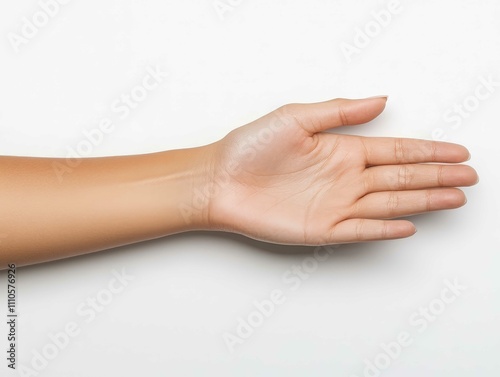 Close-Up of Hands and Forearms with Smooth Skin

