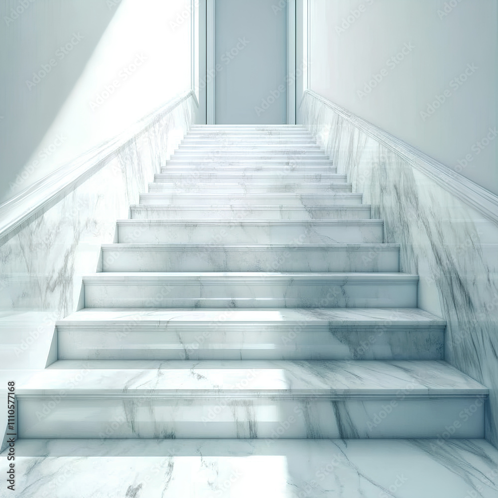 image of stairs going up 3d rendering image of stairs going up 3d rendering