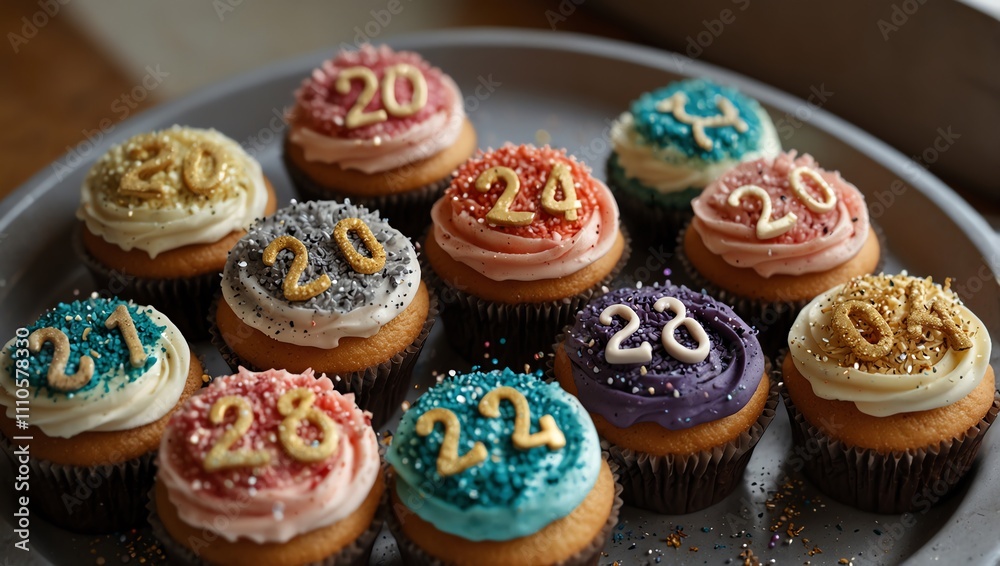 cupcakes with icing