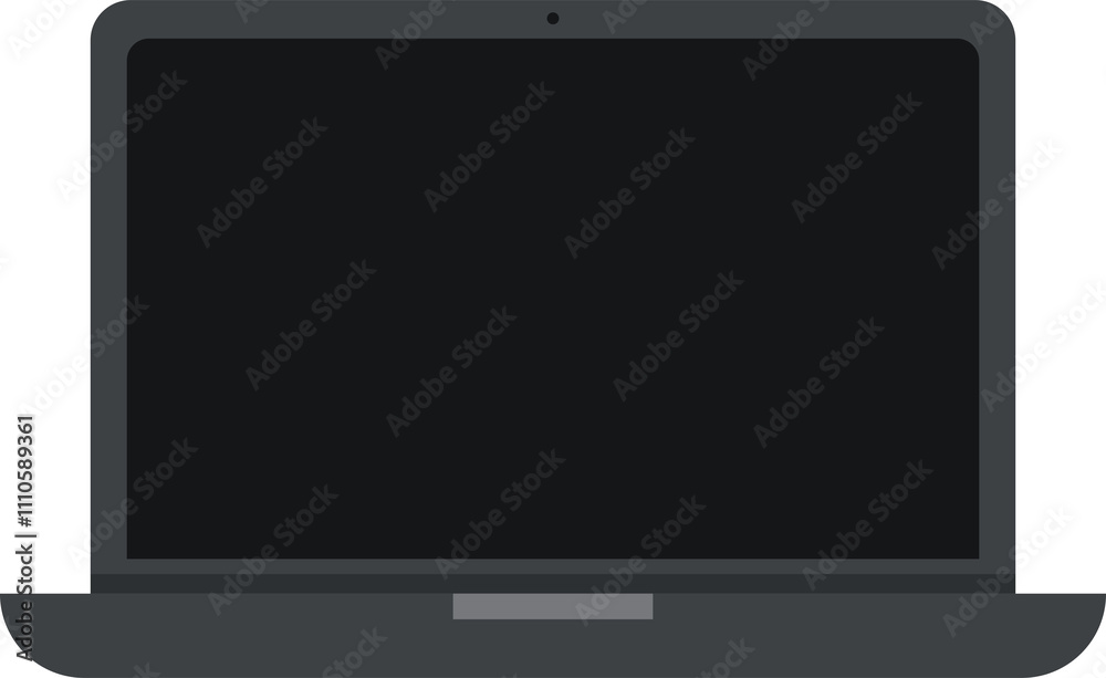 Minimalist illustration of a closed laptop with a dark screen, ideal for technology or workspace themes.
Minimalist illustration of a closed laptop with a dark screen, ideal for technology or workspace themes.