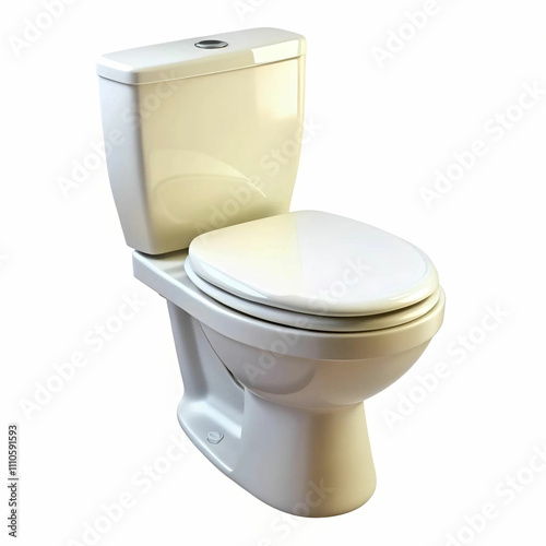 A clean and modern toilet displayed against a white background,