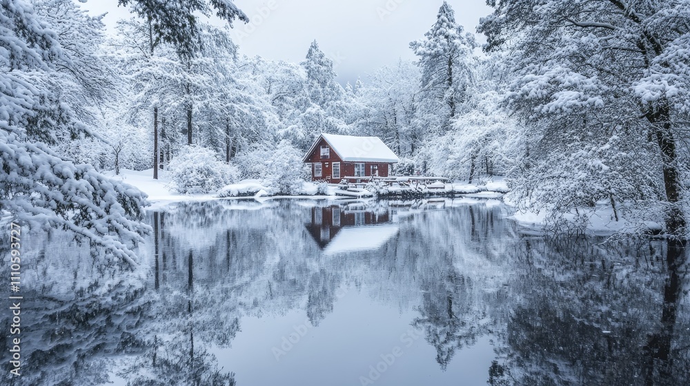 Fototapeta premium winter wonderland 