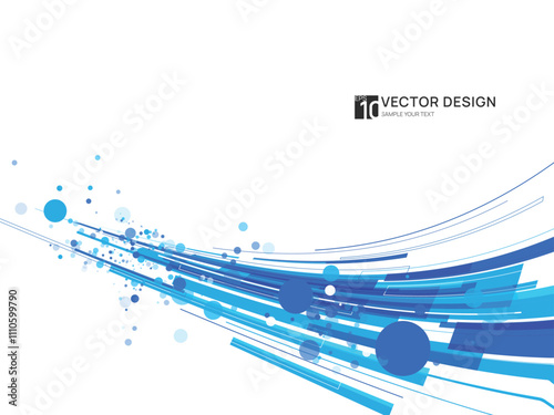 Abstract transparent overlapping background. Gradient vector image. Technology background with overlapped geometric squares.