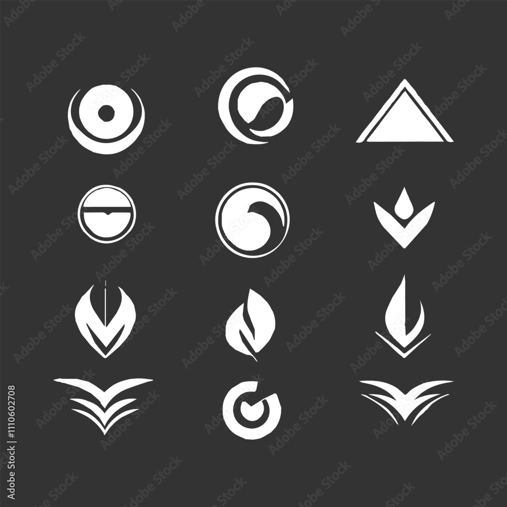 Collection logo icon designs Concept modern Collection logo icon designs Concept modern