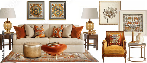 Mood board Materials Interior decorate