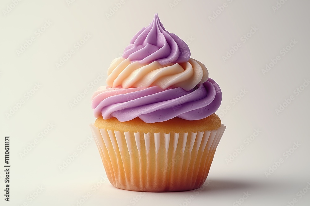 Cake centered on a white background Cake centered on a white background