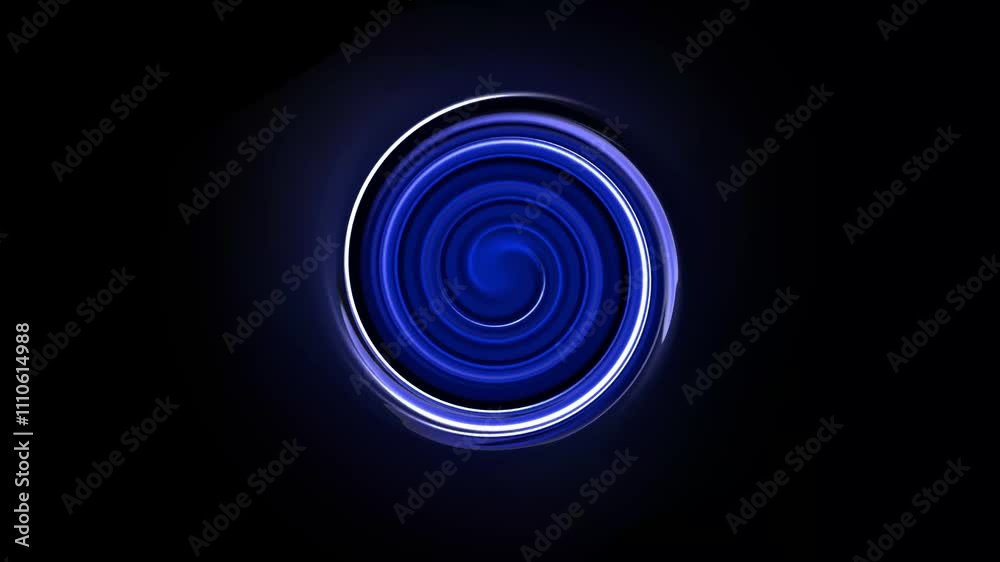 spiral on black background video spiral on black background video