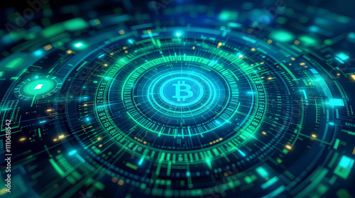 Wallpaper Mural Quantum computer technologies concept,Seamless Block Data Connection Network,Block validation in the blockchain,Abstract Blockchain Network Background Torontodigital.ca