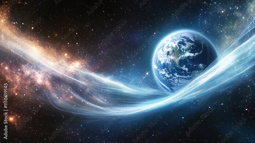 Earth, our blue planet, is experiencing a gravitational wave. Earth, our blue planet, is experiencing a gravitational wave.