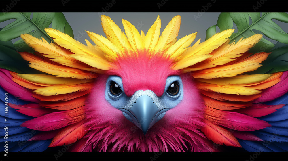 Obraz premium blue and yellow macaw