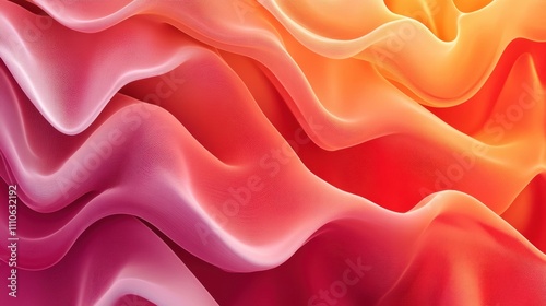 Colorful abstract waves create a dynamic and fluid visual effect.