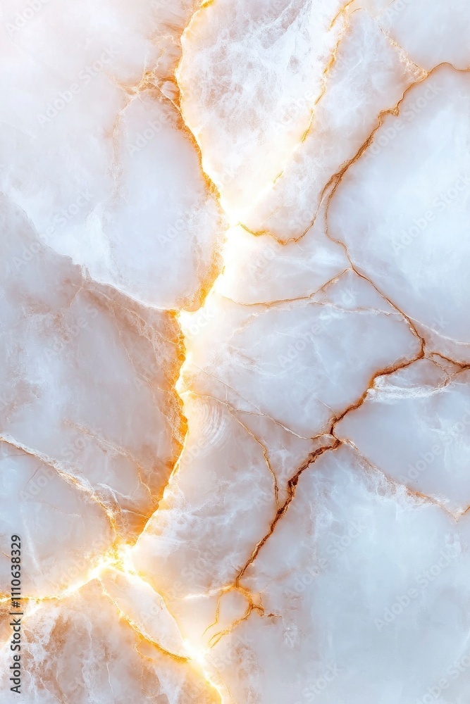 Fototapeta premium a marble texture with intricate patterns and vein in golden color