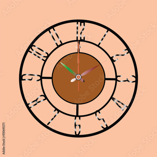 Modern and Stylish Wall Clock Design