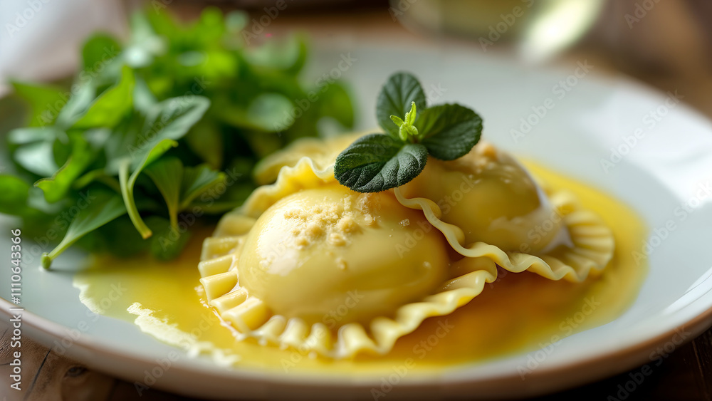 A Perfect Dinner Setting with Ravioli al Burro e Salvia: The Ultimate Italian Comfort Food Experience A Perfect Dinner Setting with Ravioli al Burro e Salvia: The Ultimate Italian Comfort Food Experience