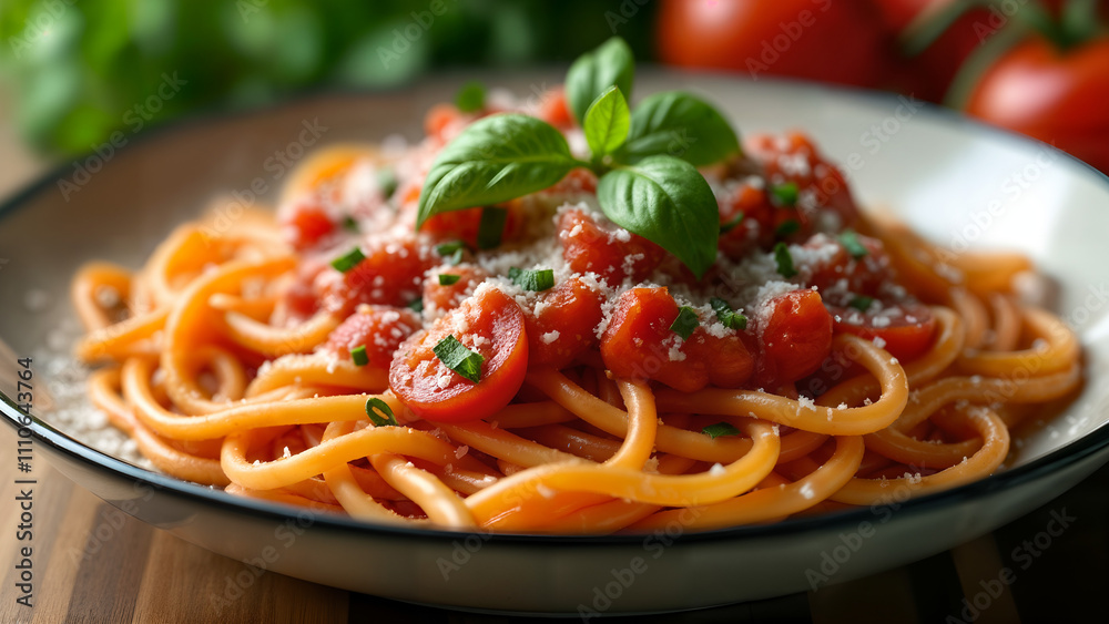 The Perfect Comfort Food: Capellini Pomodoro Elevated with Cheese and Fresh Herbs The Perfect Comfort Food: Capellini Pomodoro Elevated with Cheese and Fresh Herbs