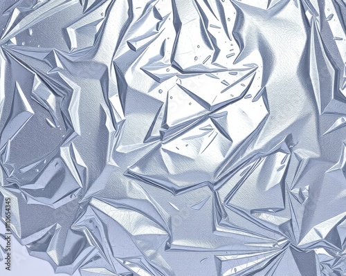 Silver Folia Shimmering Background