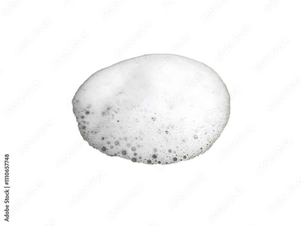 Abstract White Foam With Bubble Textured, Isolated Transparent Abstract White Foam With Bubble Textured, Isolated Transparent