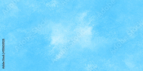 Abstract blue watercolor background with colors, watercolor scraped grungy background, This watercolor design with watercolor texture on white background, Background with clouds on blue sky.	