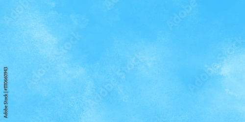Abstract blue watercolor background with colors, watercolor scraped grungy background, This watercolor design with watercolor texture on white background, Background with clouds on blue sky.	