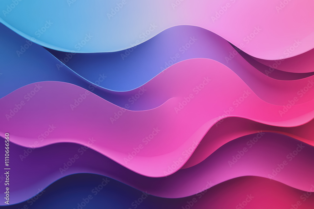 Fototapeta premium Modern gradients, Franklin City, minimalist, smooth gradient, creative.