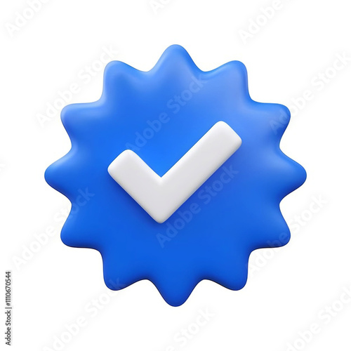 3d check mark icon