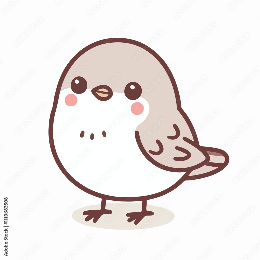 Fototapeta premium Cute Bird Vectors & Illustrations