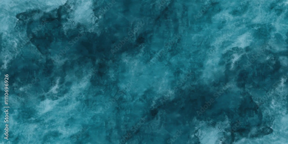 Abstract teal watercolor background with a dark blue stormy sky, seamless texture for design. Abstract teal watercolor background with a dark blue stormy sky, seamless texture for design.