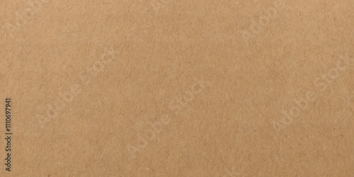 Old paper or carboard texture in subtle brown tones. Best for grunge project. Vector seamless texture of kraft paper background. 