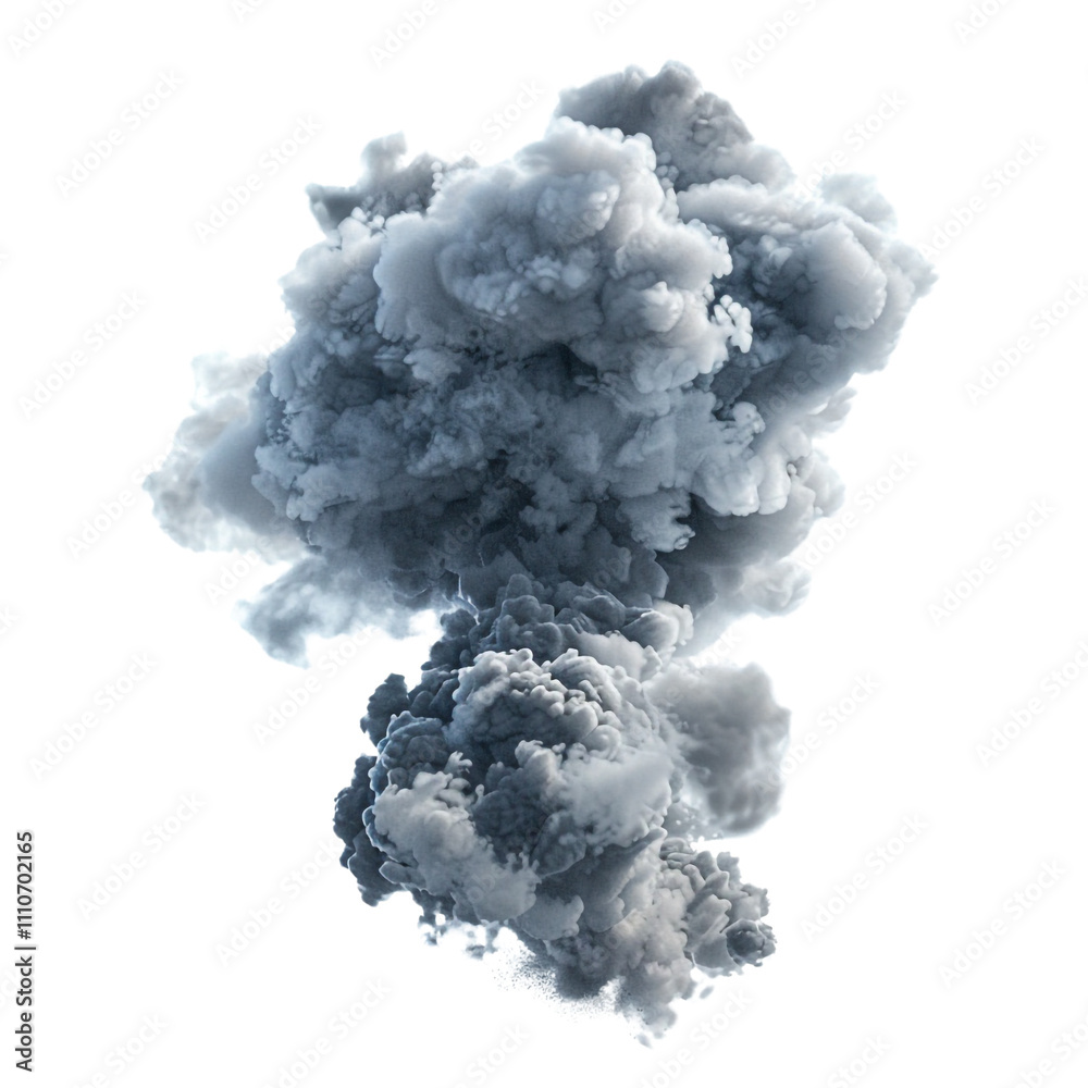 Abstract Smoke Cloud Abstract Smoke Cloud