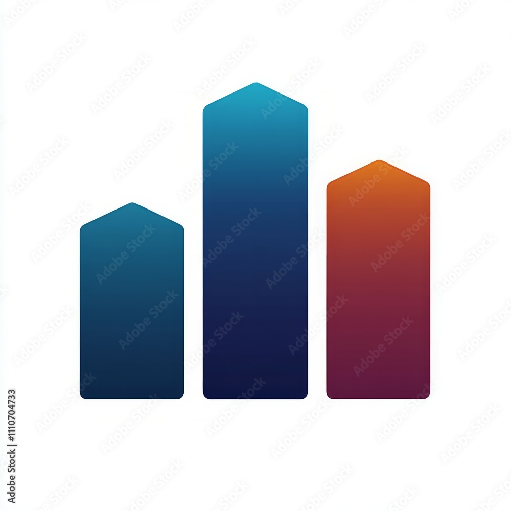 A clean and modern logo representing analytics A clean and modern logo representing analytics