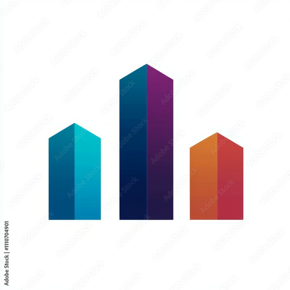 A clean and modern logo representing analytics A clean and modern logo representing analytics