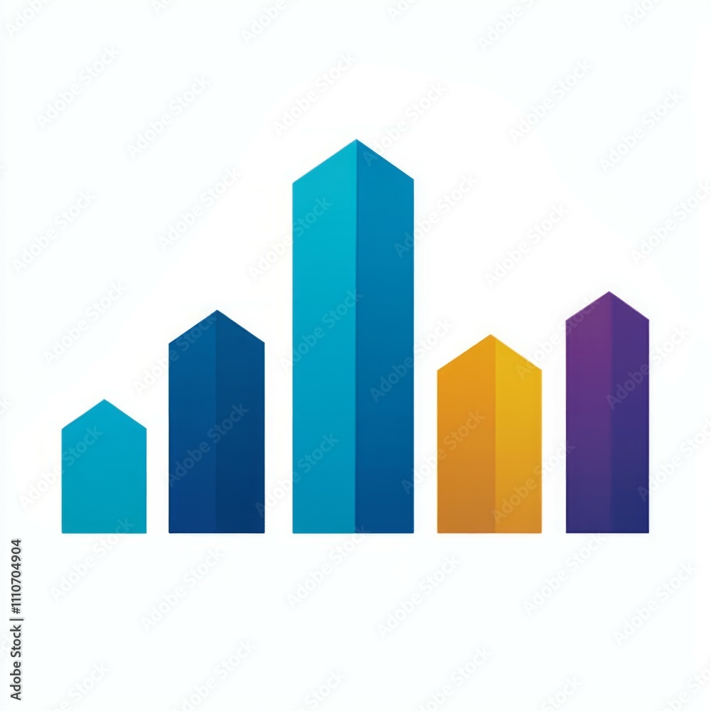 A clean and modern logo representing analytics