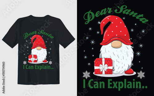 Christmas T-shirt design