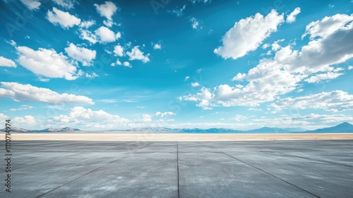 Wallpaper Mural Expansive desert landscape remote location nature view open sky tranquil vibes Torontodigital.ca