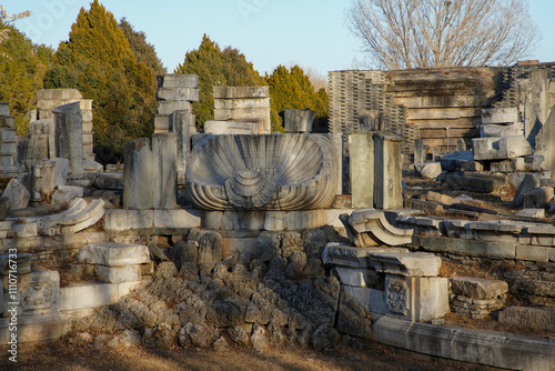 Site of Haiyan Hall, Western Pavilion Scenic Area, Old Summer Palace, Beijing