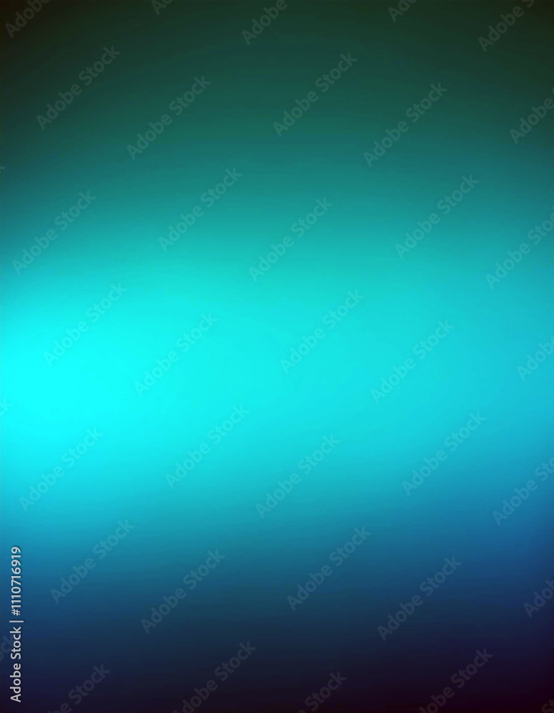 Fototapeta premium Teal Blue Gradient Background Abstract Smooth Texture for Design