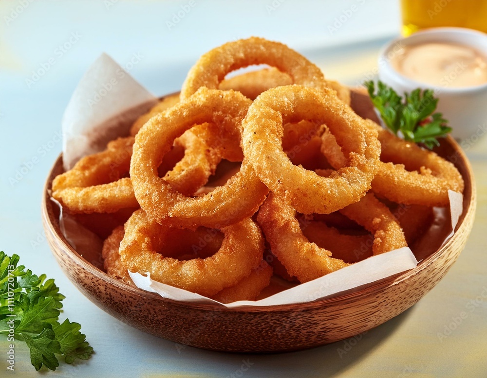 fresh fried onion rings fresh fried onion rings