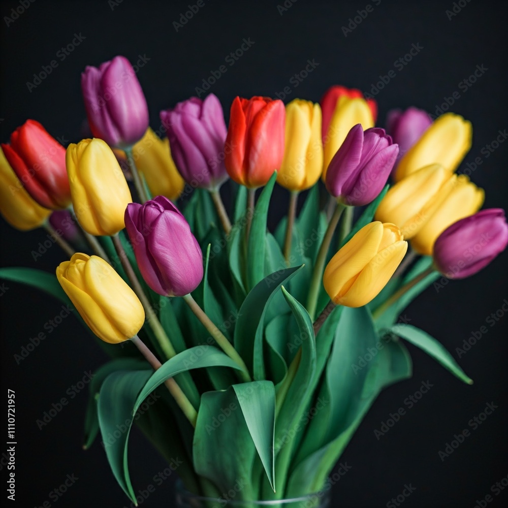 Obraz premium bunch of tulips