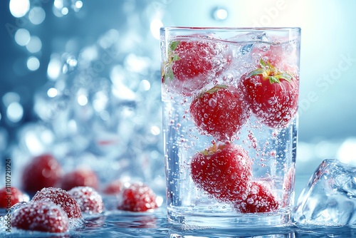 Refreshing Berry-Infused Sparkling Beverage