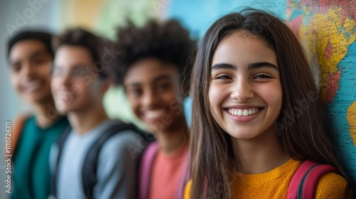 International education and global knowledge sharing, digital learning platforms, diverse students