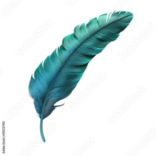 Teal Feather